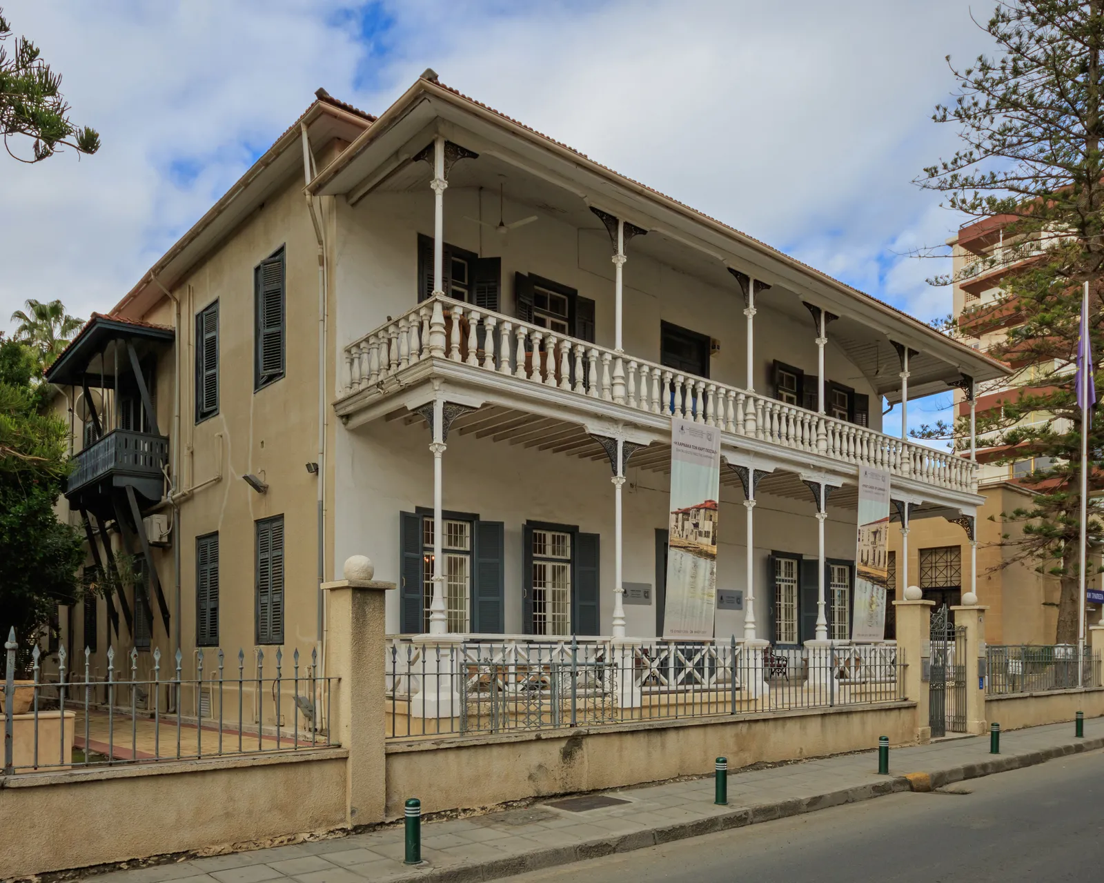 The Pierides house in Larnaca, built in 1825 and opened to the public as a museum in 1974. (Photo A.Savin, Wikimedia Commons, FAL)