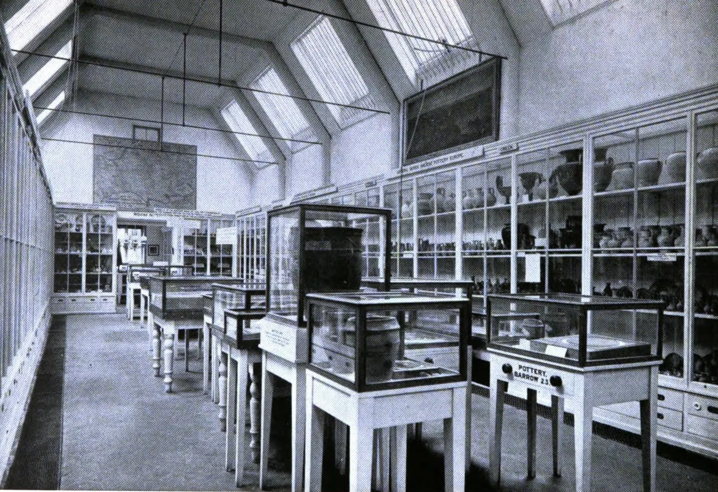 Pitt-Rivers Museum, Farnham - Room IV - Pottery Room - Jug in Top Right Middle