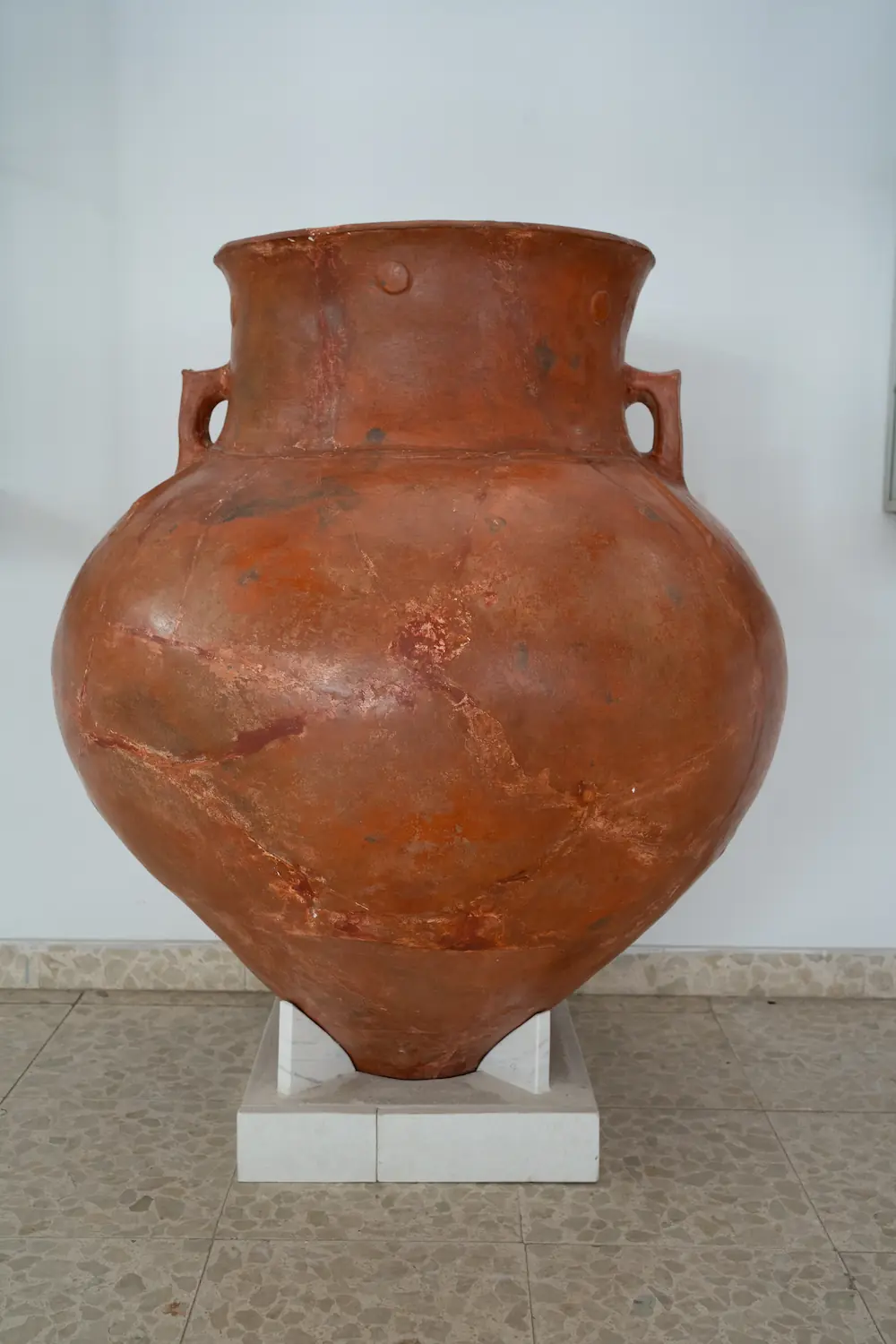 Figure 1. Extremely Large Bronze Age Jar (~140cm tall)