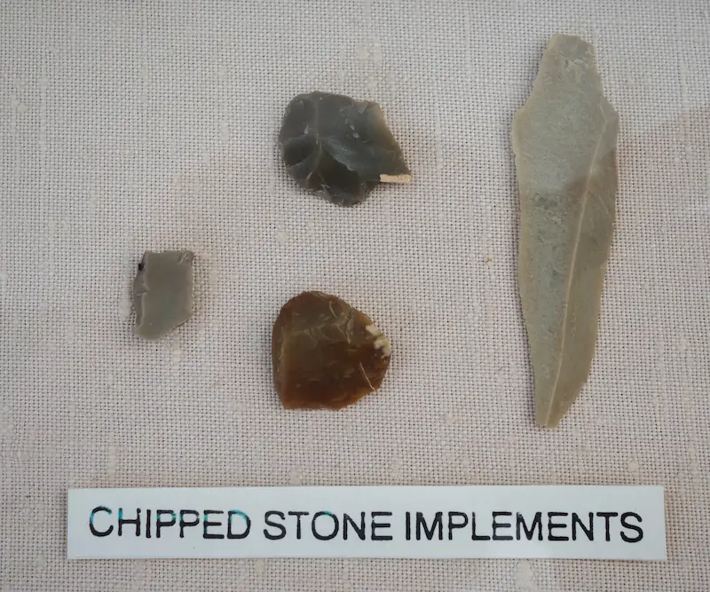 Figure 4. Set of Neolithic Chipped Stone Implements
