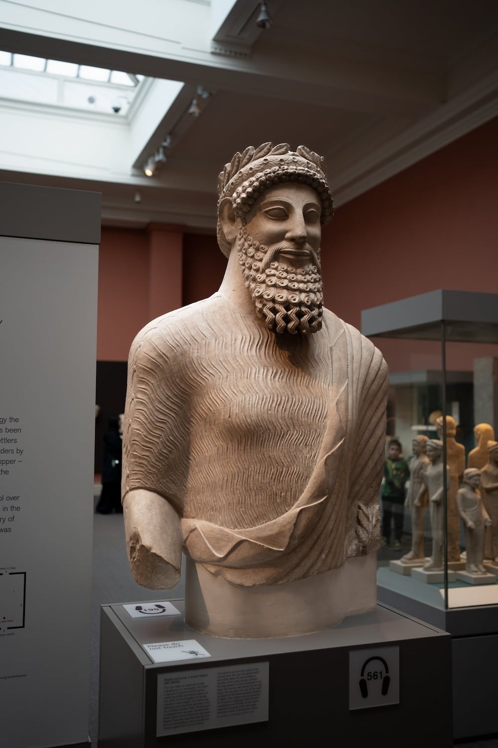 Large Iron Age Cypriot statue