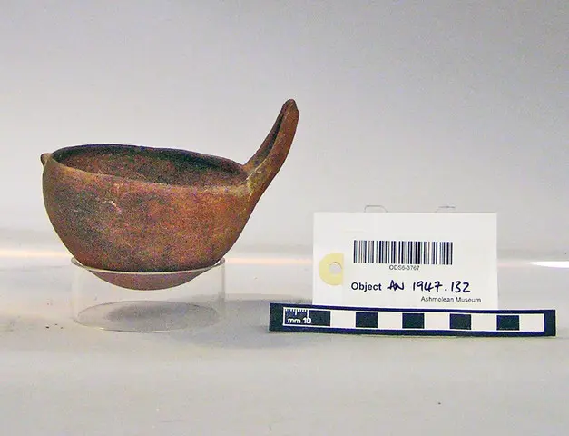 Red Polished dipper bowl, Middle Bronze Age I Cypriot