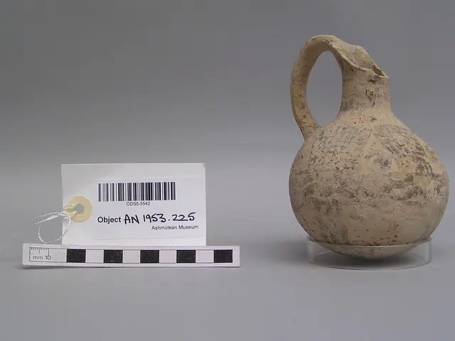 White-Painted III jug, Middle Bronze Age II Cypriot
