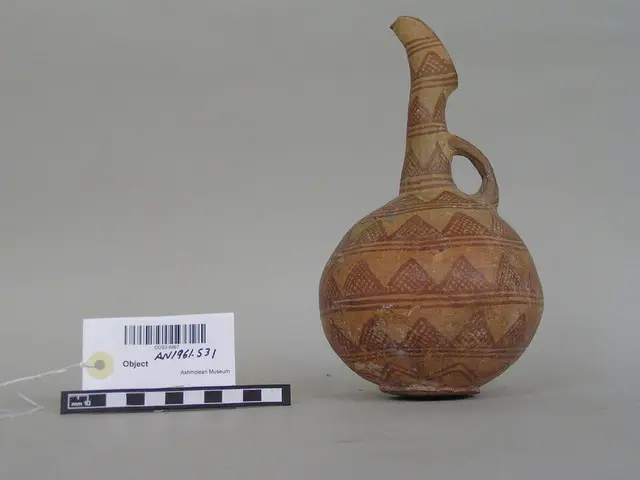 White Painted beaked jug, Middle Bronze Age II Cypriot