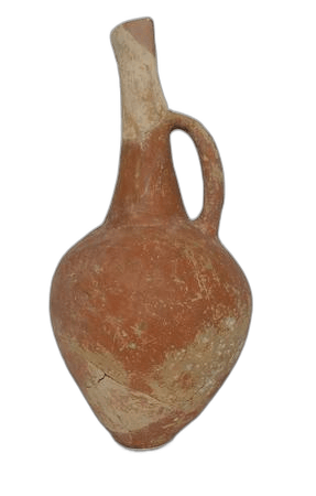 Red Polished Piriform Jug, Early Bronze Age II Cypriot