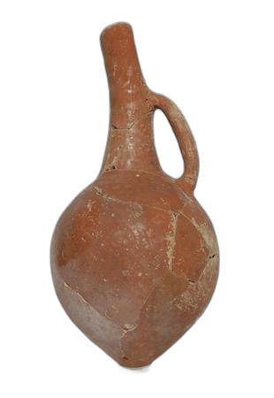 Red Polished Piriform Jug, Early Bronze Age II Cypriot