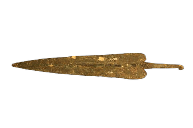 Bronze Tanged Spear-Head, Early Bronze Age II Cypriot weapons & armour
