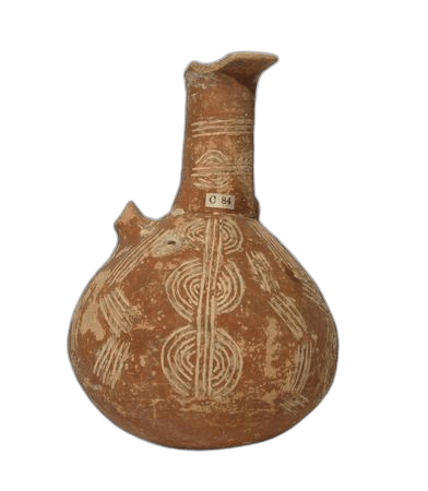 Red Polished Gourd Juglet, Early Bronze Age III Cypriot