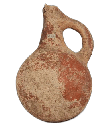 Red Polished Globular Jug, Early Bronze Age III Cypriot