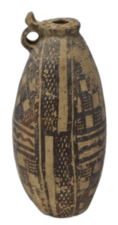 White Painted Bottle, Middle Bronze Age II Cypriot