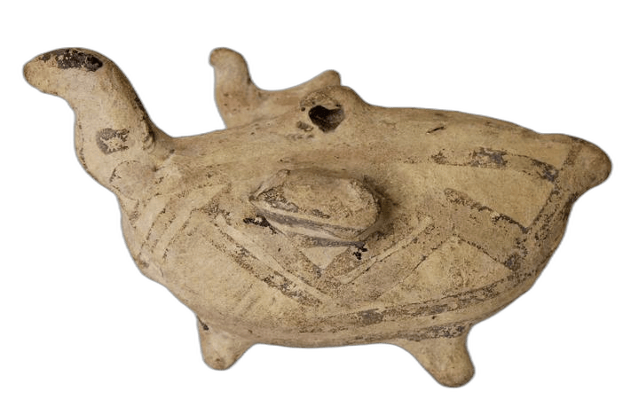 Bird Form Askos, Middle Bronze Age II Cypriot complex vessel