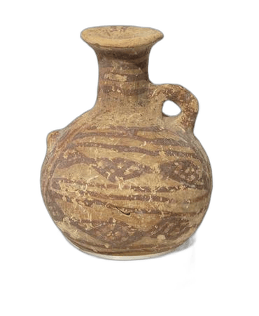 White Painted Juglet, Middle Bronze Age II Cypriot