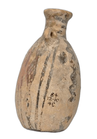 White Painted Bottle, Middle Bronze Age III Cypriot