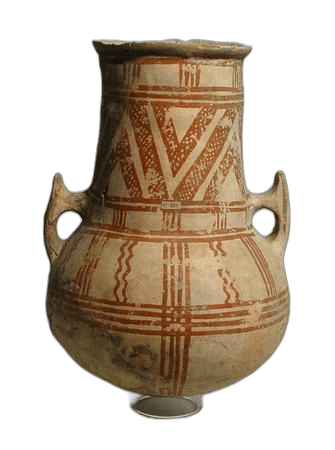 White Painted V Amphora, Middle Bronze Age III Cypriot jar