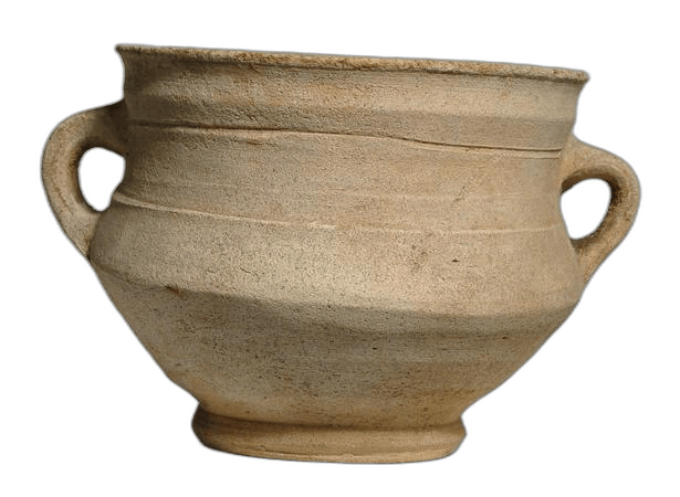 Plain White Deep Bowl, Late Bronze Age I Cypriot