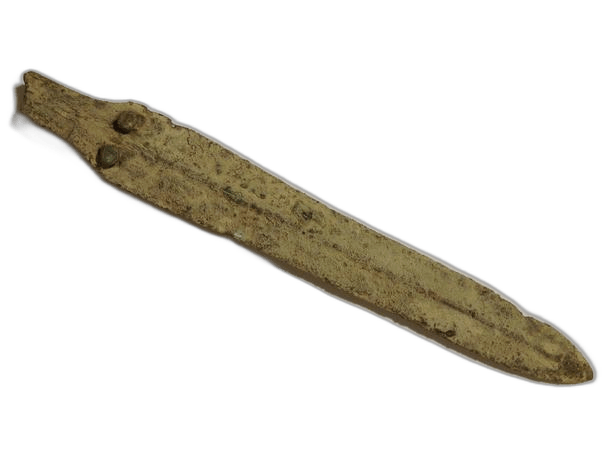 Bronze Riveted Knife Blade, Late Bronze Age I Cypriot weapons & armour
