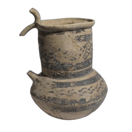 White Painted Tankard, Late Bronze Age I Cypriot jug