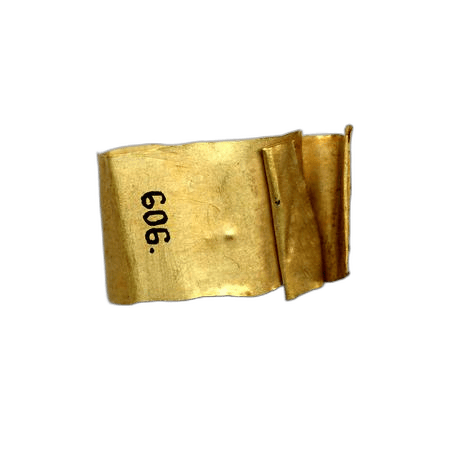 Gold Elliptical Band, Late Bronze Age II Cypriot jewelry