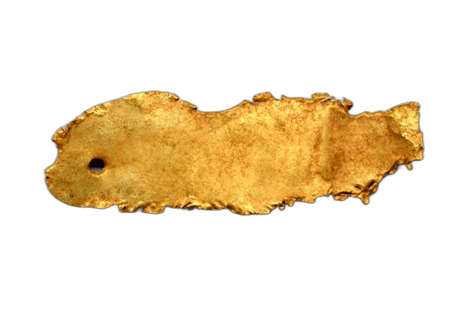 Gold Foil Ornament, Late Bronze Age II Cypriot jewelry
