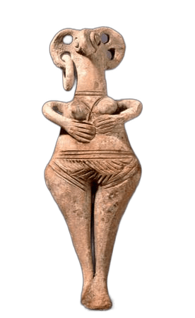Terracotta Female Figure, Late Bronze Age II Cypriot statue