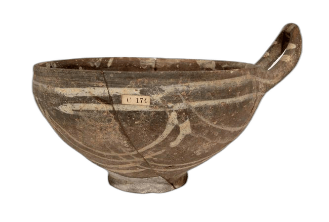 Base Ring II Painted Bowl, Late Bronze Age II Cypriot