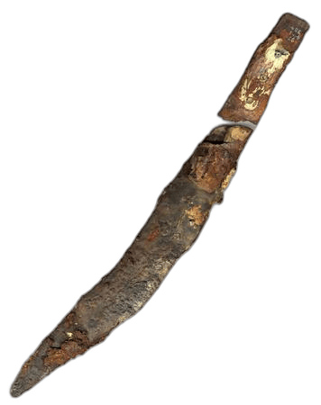 Curved Iron Knife, Late Bronze Age III Cypriot tool