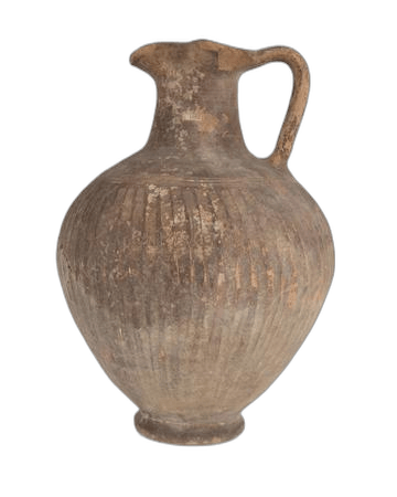 Black Slip Oinochoe, Geometric I Cypriot jug