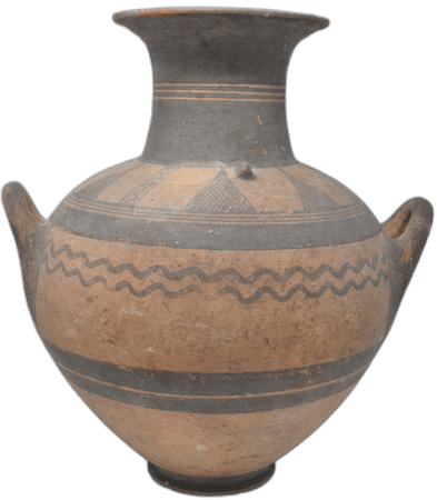Black Painted Jar, Geometric Cypriot