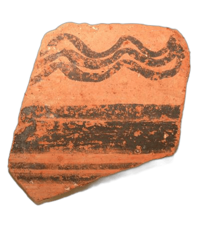 Black-On-Red Ware Vessel, Geometric Cypriot jar