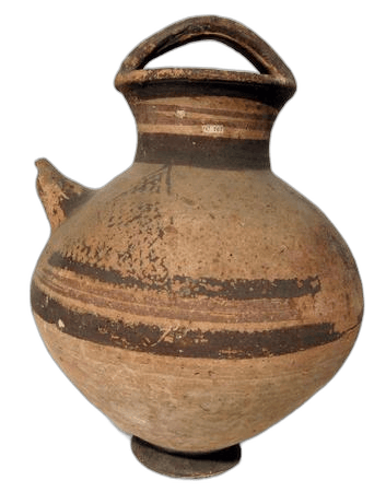Bichrome Spouted Jug, Geometric I Cypriot