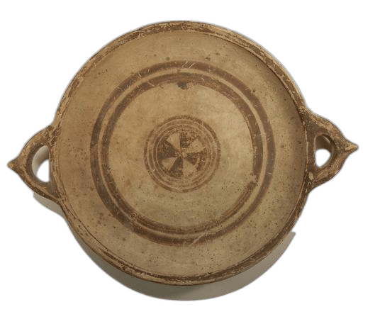"White Painted Dish", Geometric I Cypriot