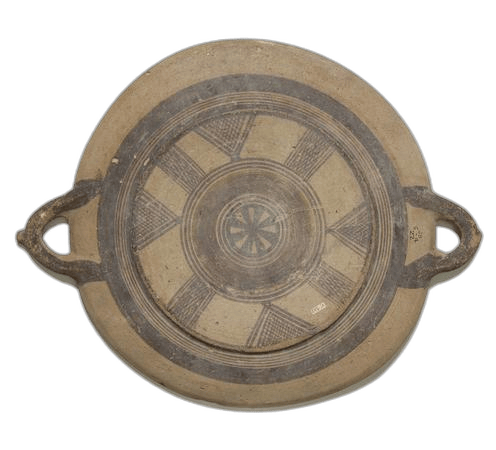 White Bichrome Dish