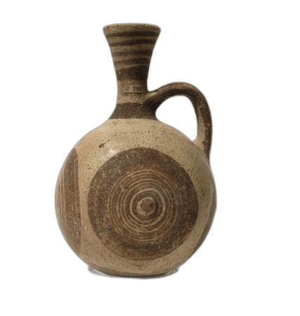 White Painted Juglet, Geometric II Cypriot