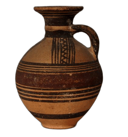 Bichrome Painted Jug, Geometric II Cypriot