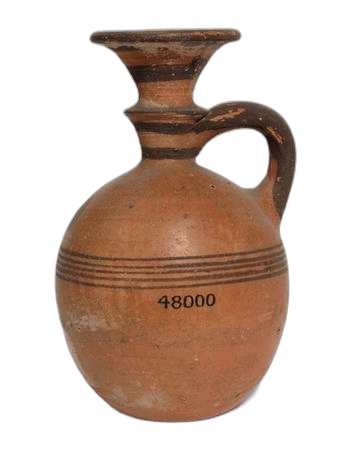 Black-on-Red Juglet, Geometric II Cypriot