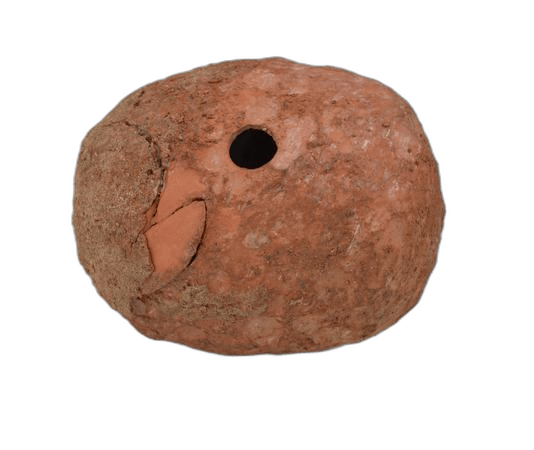 Black-On-Red Barrel Juglet, Geometric II Cypriot