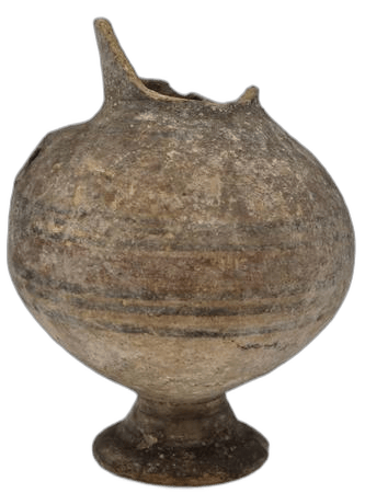 Bichrome Spouted Juglet, Geometric I Cypriot