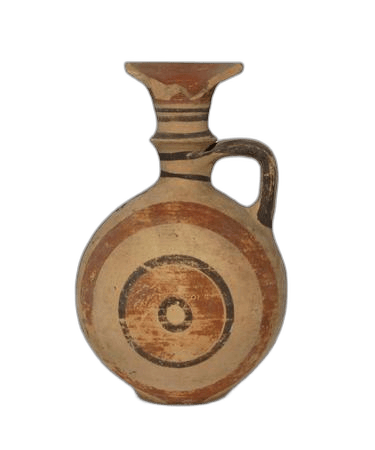 Bichrome Aryballos, Archaic I Cypriot jug