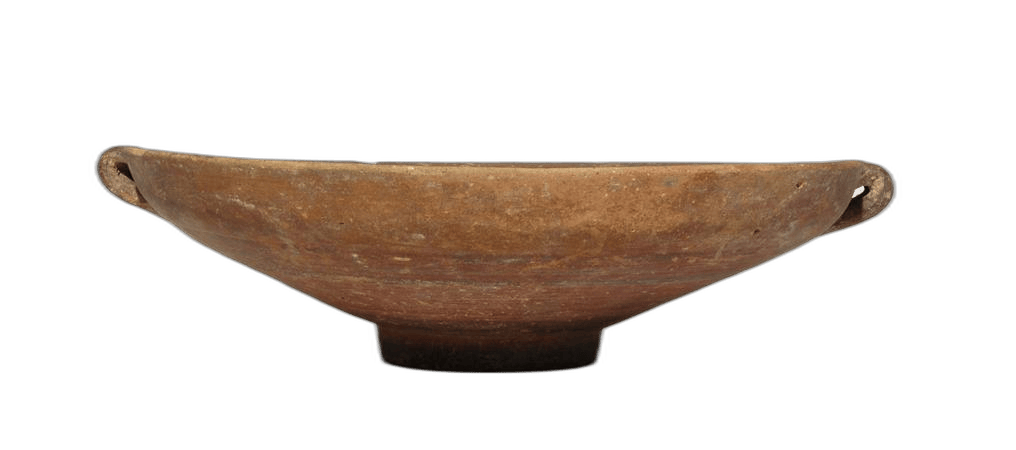 Black-on-Red Ware Bowl, Archaic I Cypriot