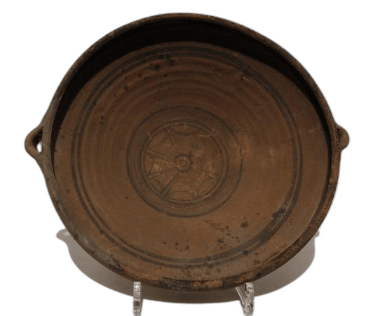 Bichrome Lotus Bowl, Archaic I Cypriot