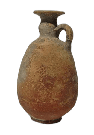 Red Slip Lekythos, Archaic I Cypriot flask