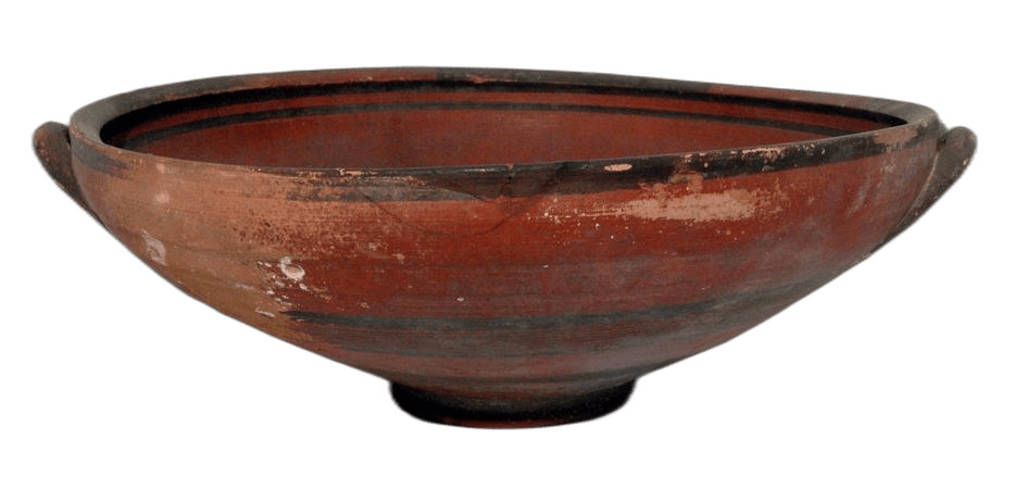 Zoomorphic Handle Bowl, Archaic I Cypriot