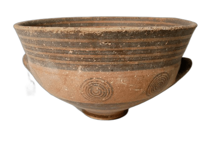 Black-On-Red Bowl, Archaic I Cypriot