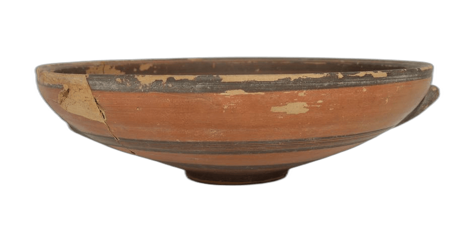 Black-on-Red Dish