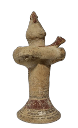 "Terracotta Votary Figure", Archaic I Cypriot statue