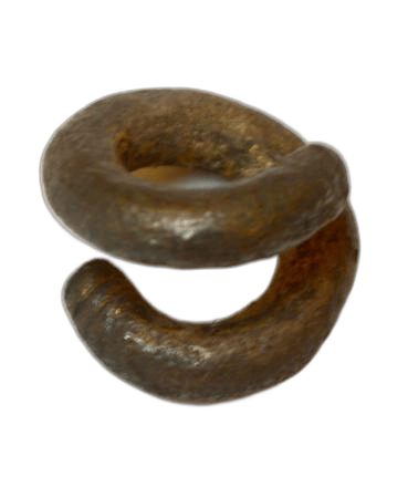 Silver Hair Spiral, Archaic II Cypriot jewelry