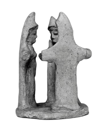 Terracotta Dancing Figures Group