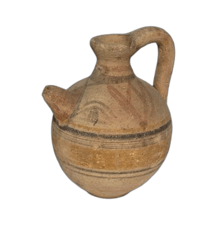 Bichrome Oinochoe, Archaic II Cypriot jug