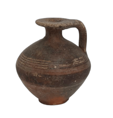 Black-On-Red Juglet, Archaic II Cypriot