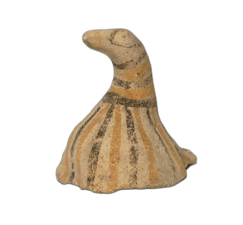 "Terracotta Duck Figurine", Archaic II Cypriot statue